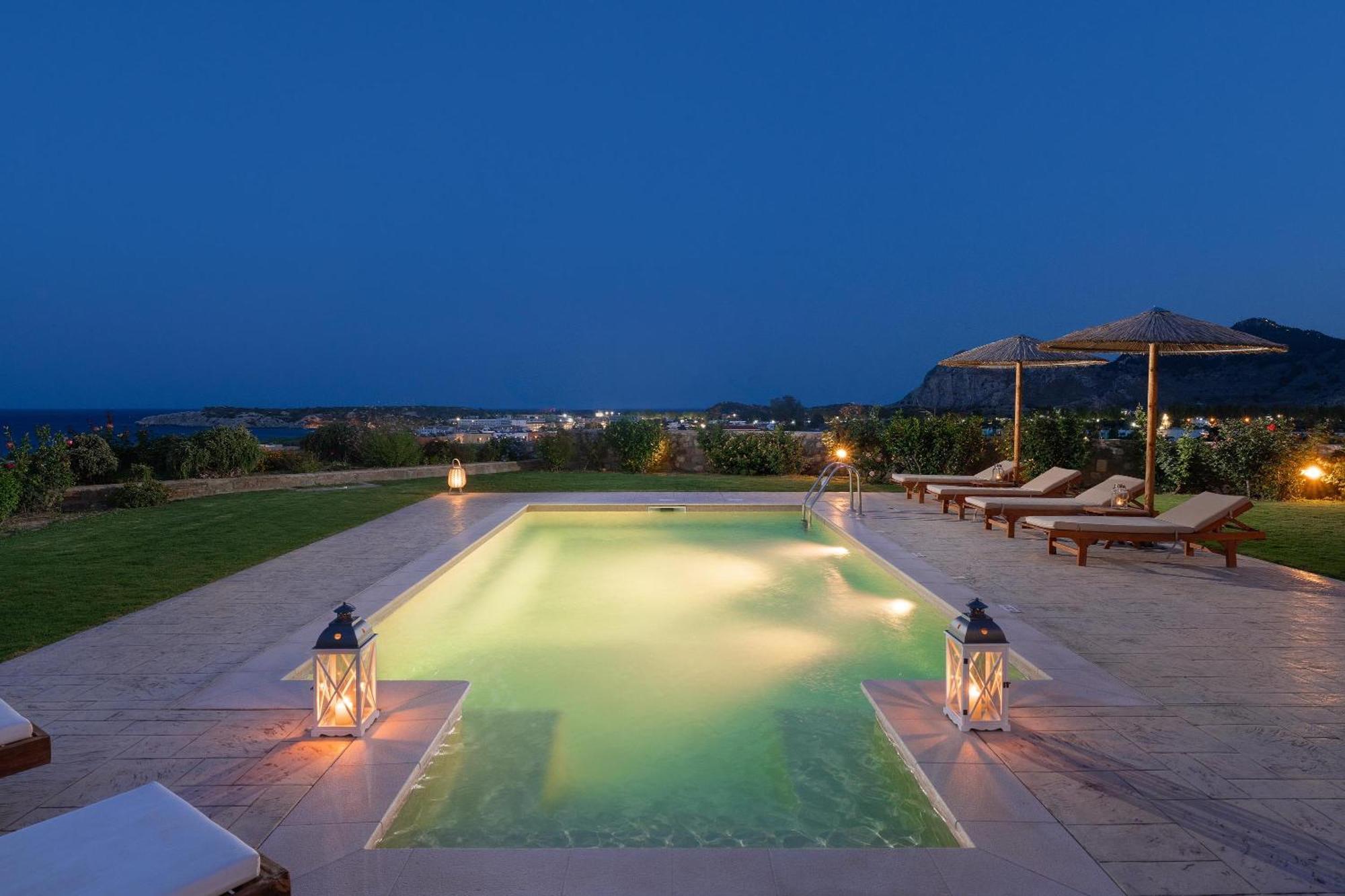 Majestic View Villa Kolymbia Buitenkant foto