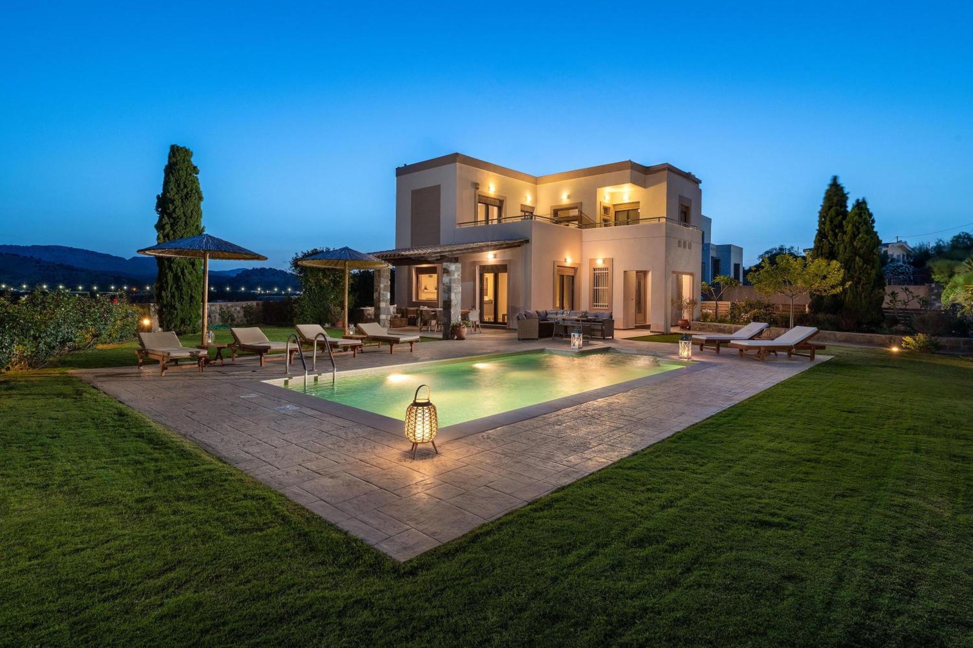 Majestic View Villa Kolymbia Buitenkant foto